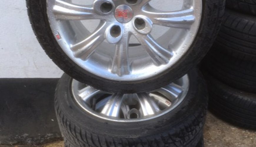 15" MILLE MIGLIA ALLOY WHEELS / TYRES