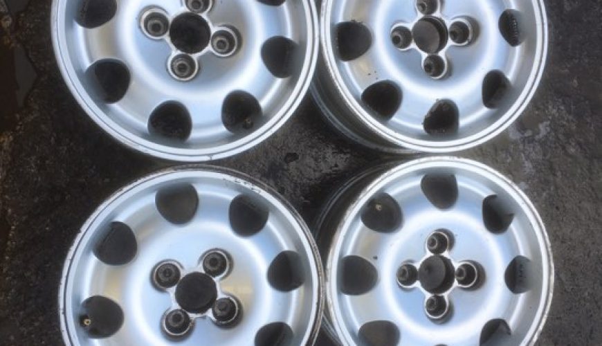 15" GENUINE PEUGEOT 205 GTI ALLOY WHEELS – SPEEDLINE