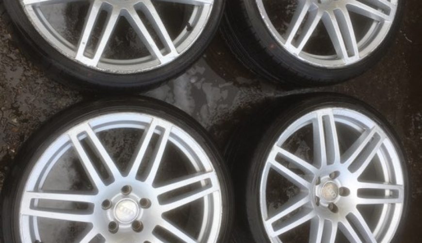 20″ AUDI RS4 STYLE ALLOY WHEELS / TYRES – 5 X 112