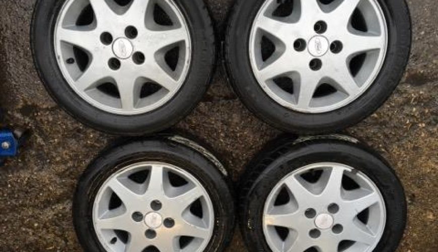 15" GENUINE FORD MOTORSPORT RS1600I WHEELS / TYRES - Image 2