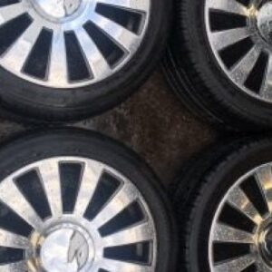 17" AUDI RS8 STYLE POLISHED ALLOY WHEELS / TYRES