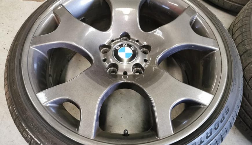 19" GENUINE BMW TIGER CLAW ALLOY WHEELS / TYRES