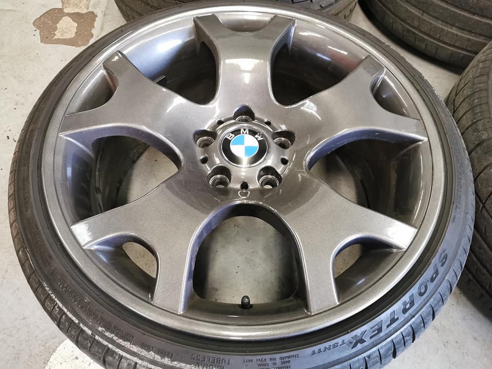 19" Genuine Bmw Tiger Claw Alloy Wheels / Tyres - Image 4