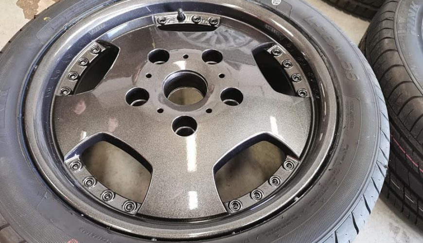 18" FORD TRANSIT CALIBRE ALLOY WHEELS / NEW TYRES