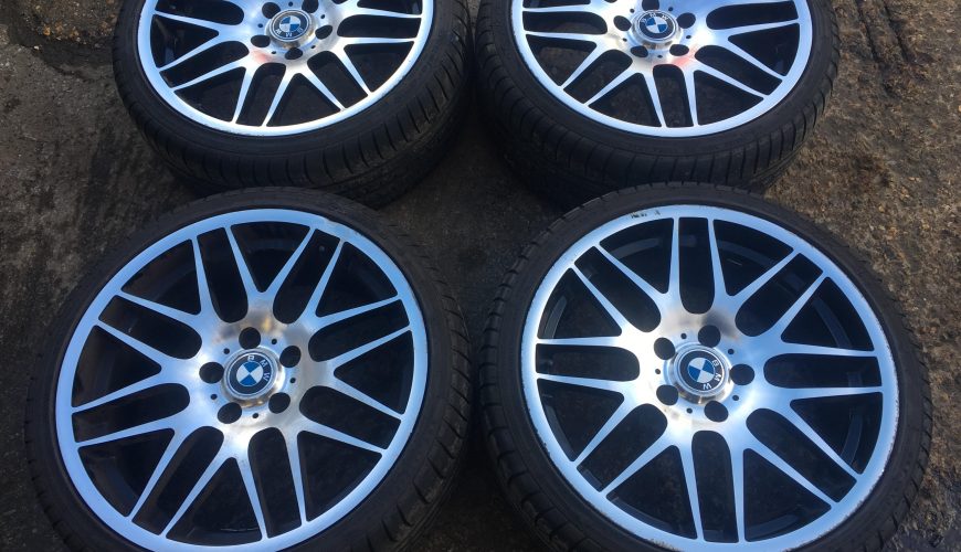 19" BMW CSL STYLE ALLOY WHEELS / TYRES