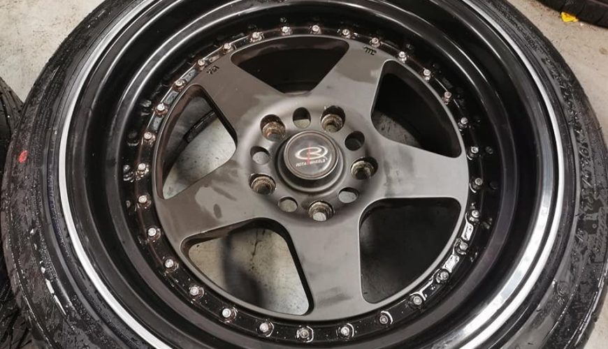 17" GENUINE ROTA KYUSHA ALLOY WHEELS / NEW TYRES – BMW - Image 2