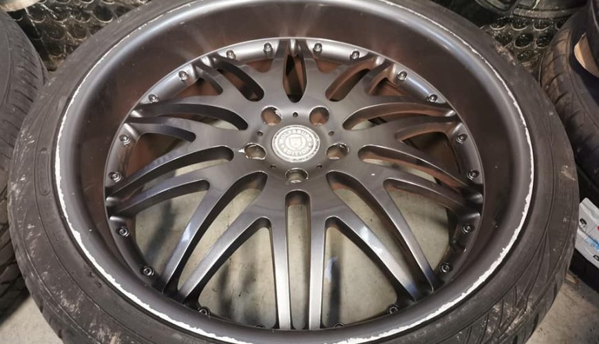 22" RANGE ROVER / BMW X5 ALLOY WHEELS / TYRES - Image 2