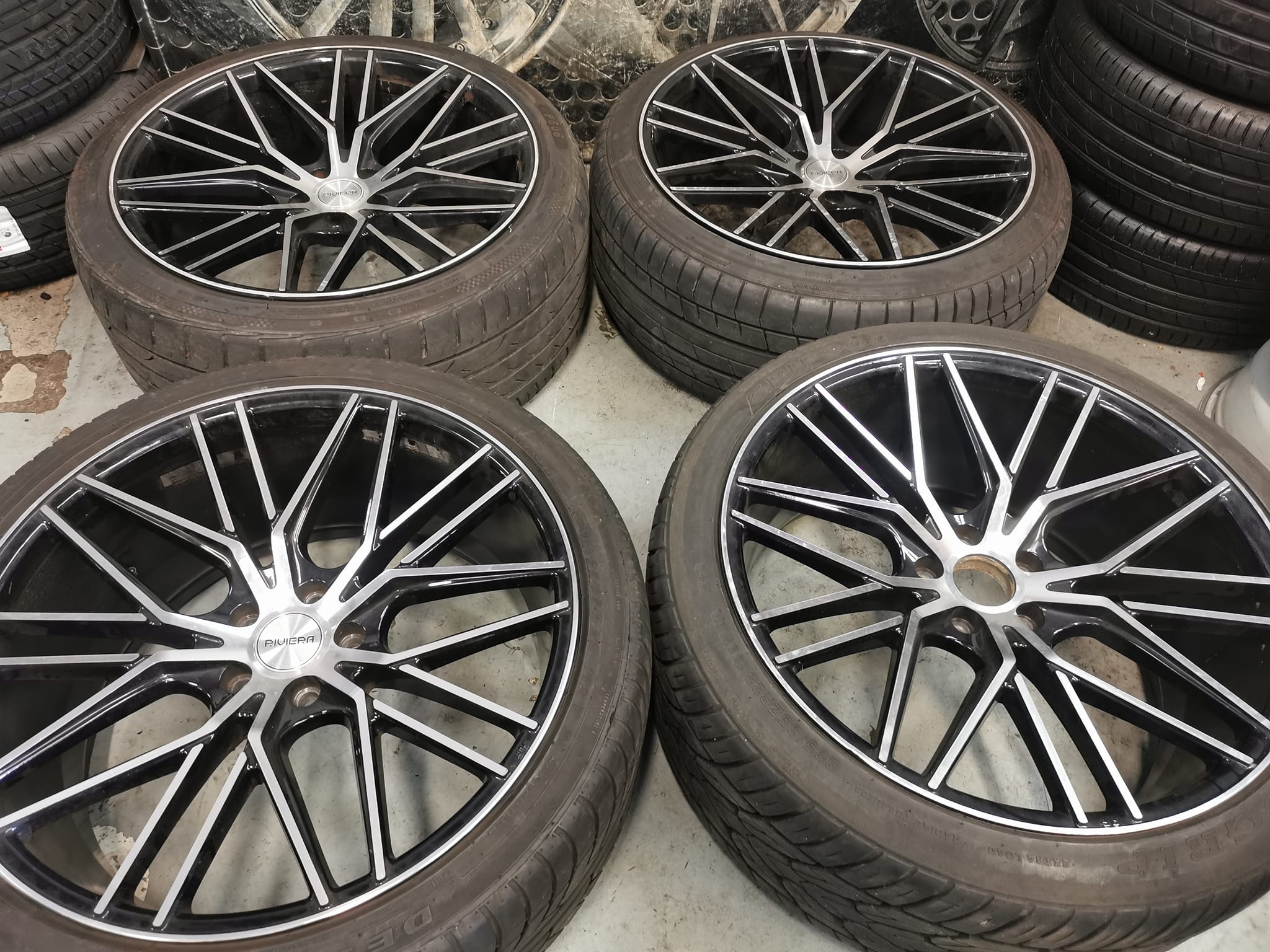 22" Riviera Rv 130 Alloy Wheels / Tyres – Bmw X5 / Range Rover