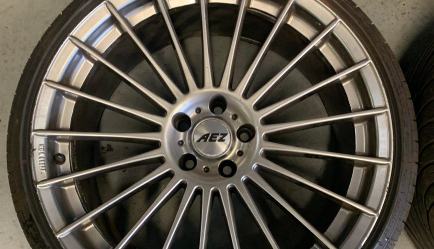 20" AEZ VALENCIA ALLOY WHEELS / TYRES – 5 X 112 – AUDI