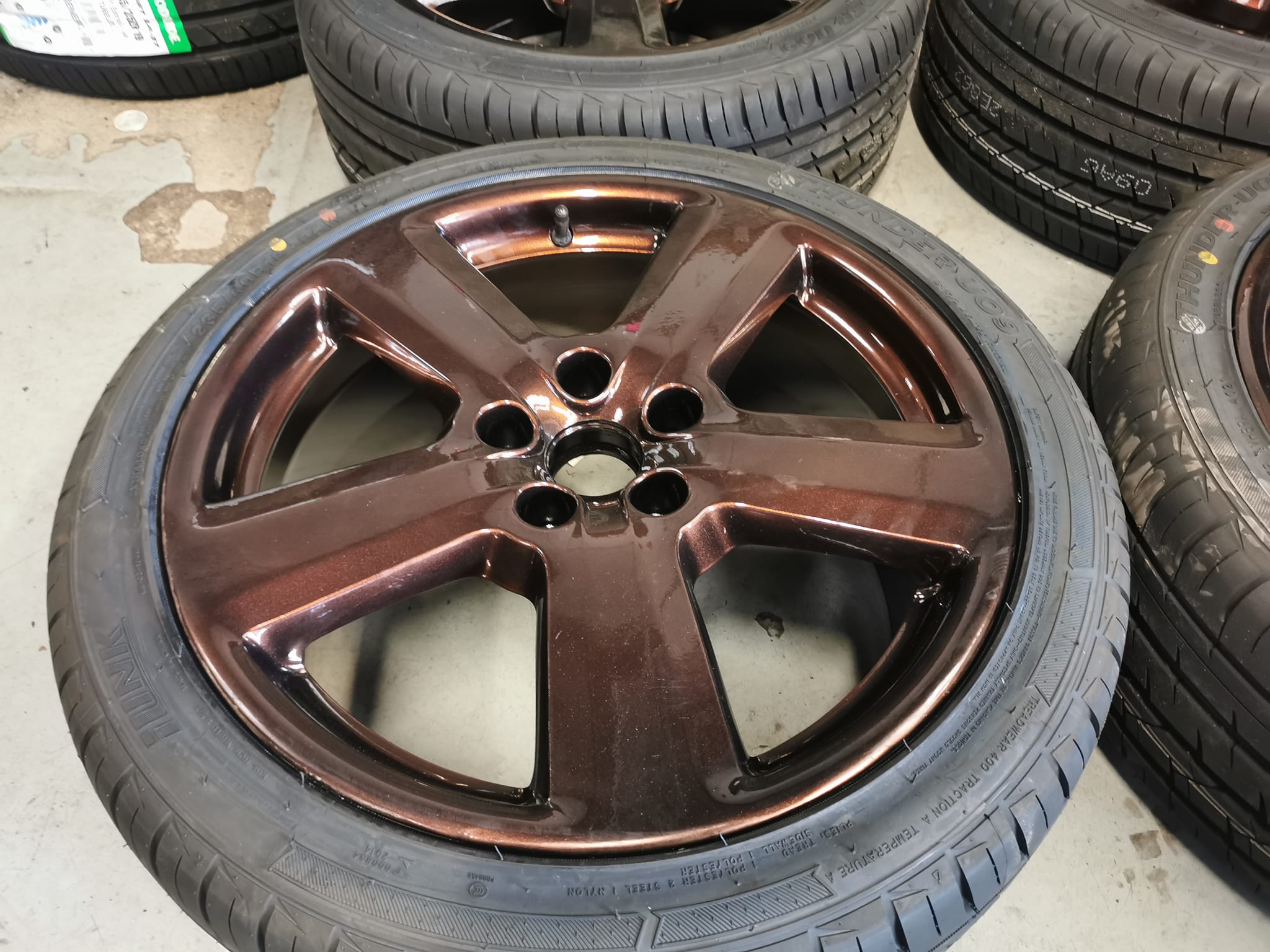 18" Genuine Audi S Line Alloy Wheels / New Tyres - Image 2