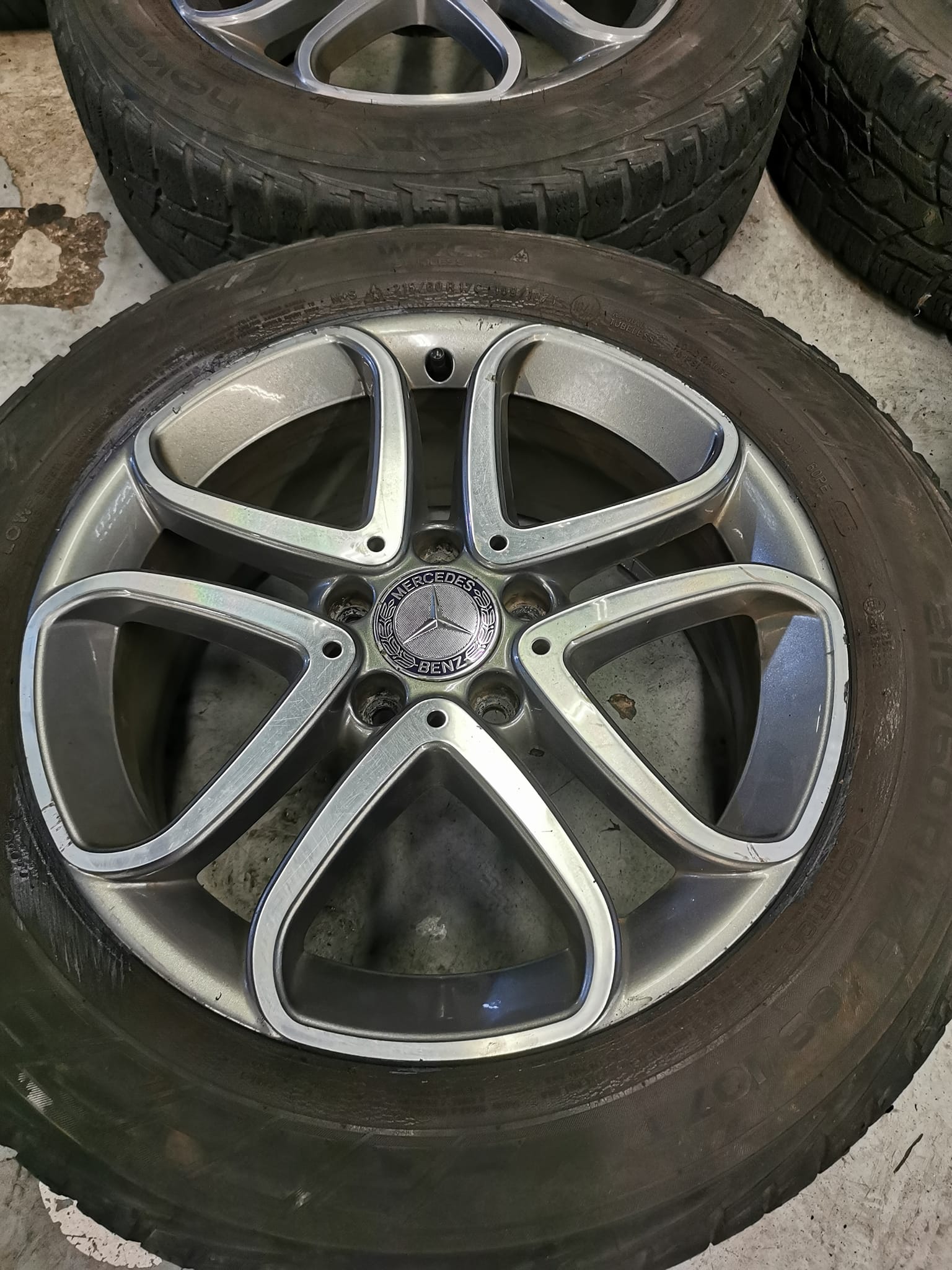 17" MERCEDES VITO ALLOY WHEELS / TYRES - Image 2