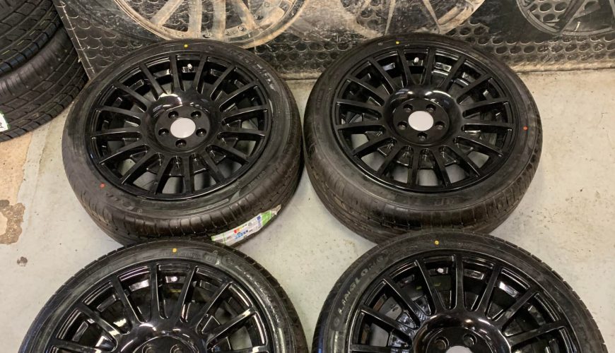 18" NEW TRANSIT CONNECT MSRT STYLE ALLOY WHEELS / NEW TYRES - Image 3