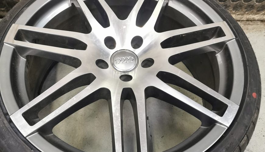 20" AUDI S LINE STYLE ALLOY WHEELS RARE BICOLOUR OPTION - Image 3