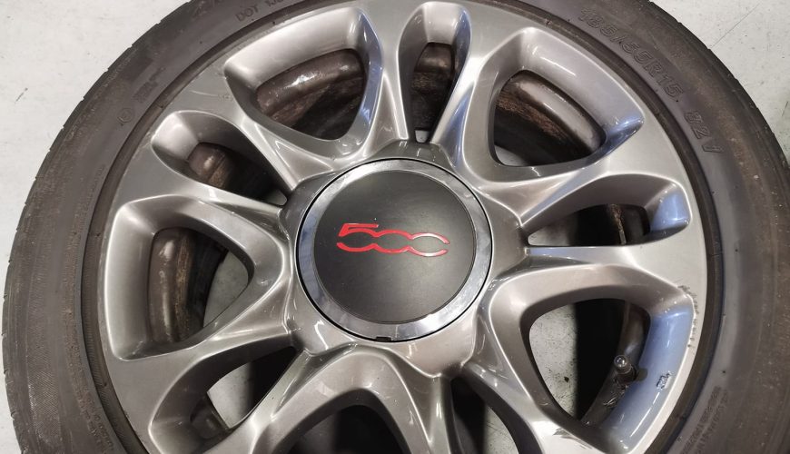 15" FIAT 500 SPORT ALLOY WHEELS / TYRES