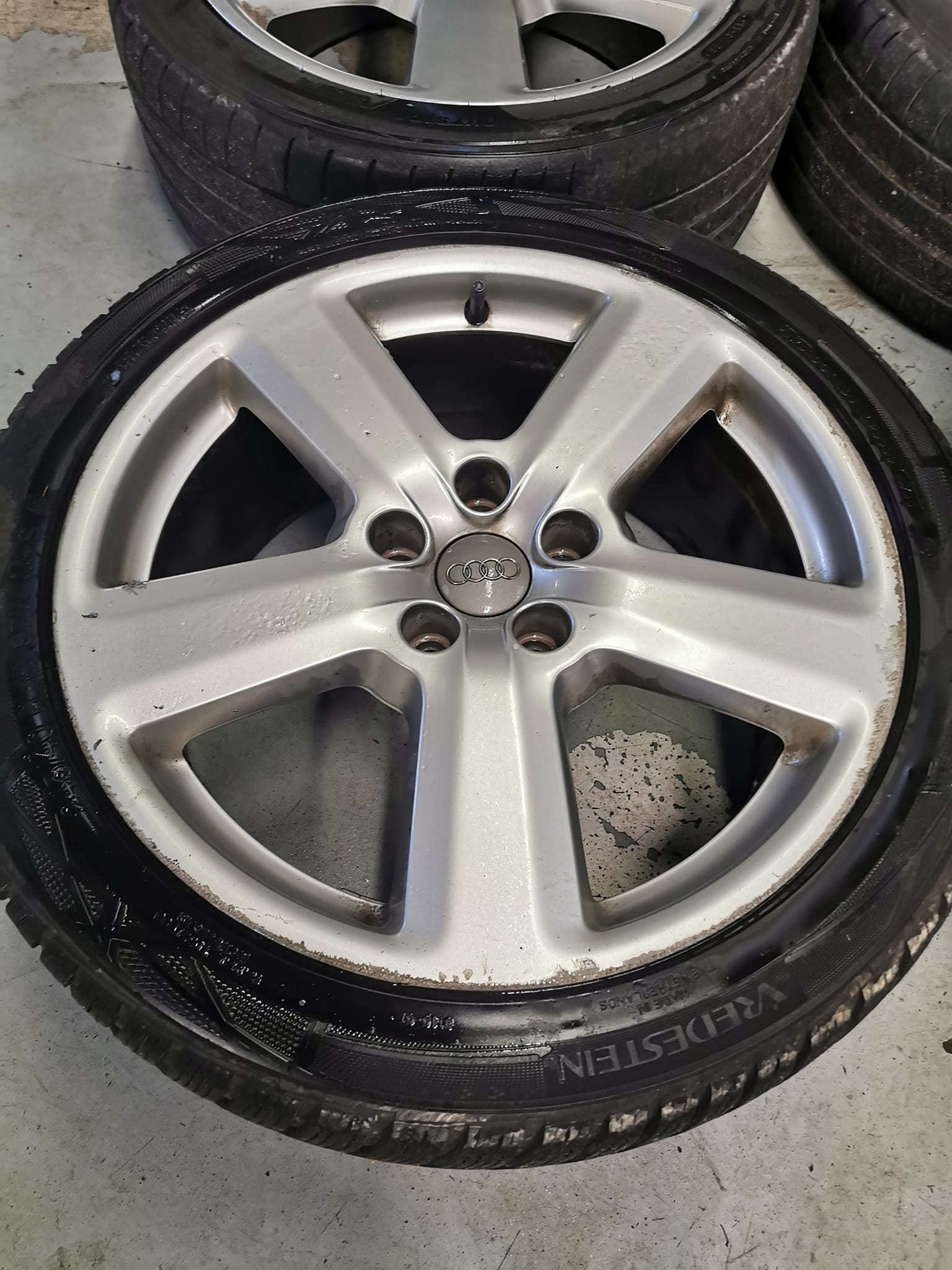 18" Genuine Audi Ronal S Line Alloy Wheels / Tyres - Image 3