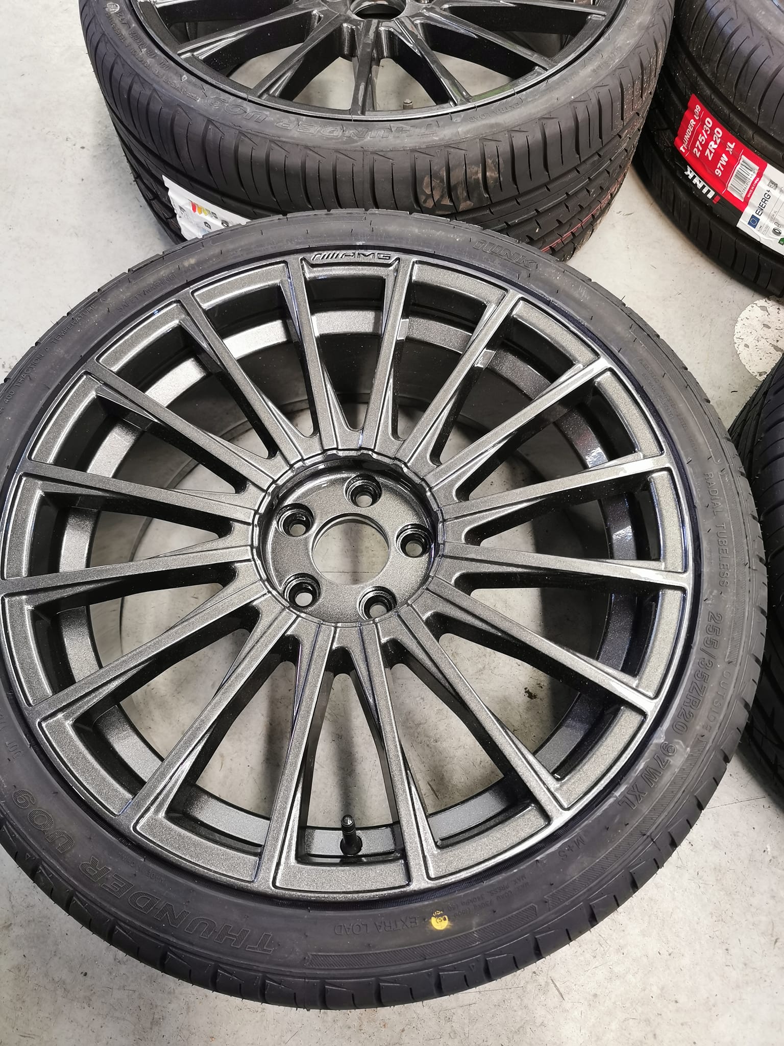 20" New Mercedes Amg S65 Style Alloy Wheels / New Tyres - Image 2