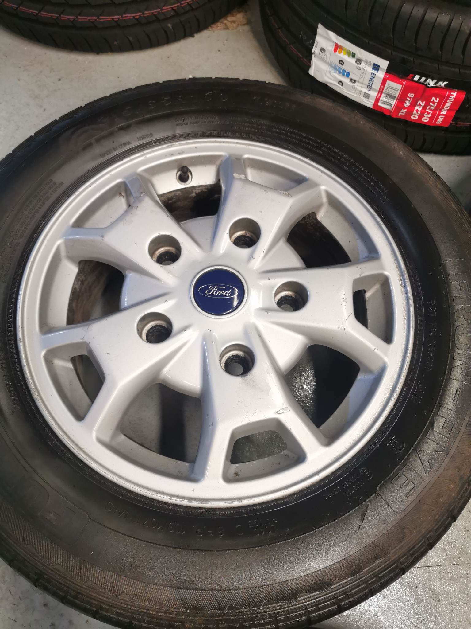 16" Ford Transit Custom Alloy Wheels / Tyres - Image 2