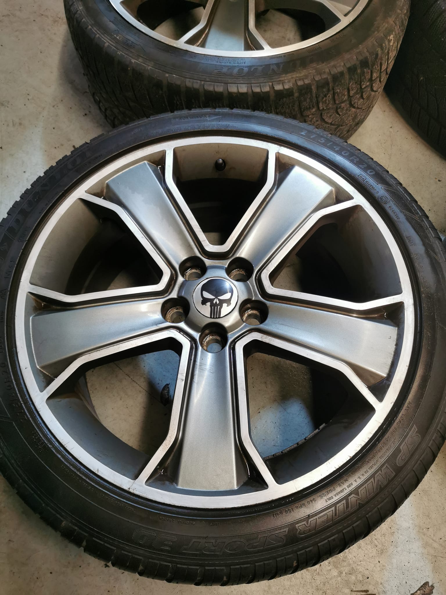 20" Land Rover Stormer Alloy Wheels / Winter Tyres - Image 3