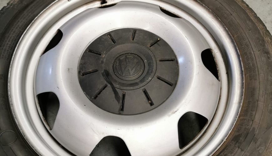 17" VOLKS WAGEN T5 GP STEEL WHEELS / WINTER TYRES