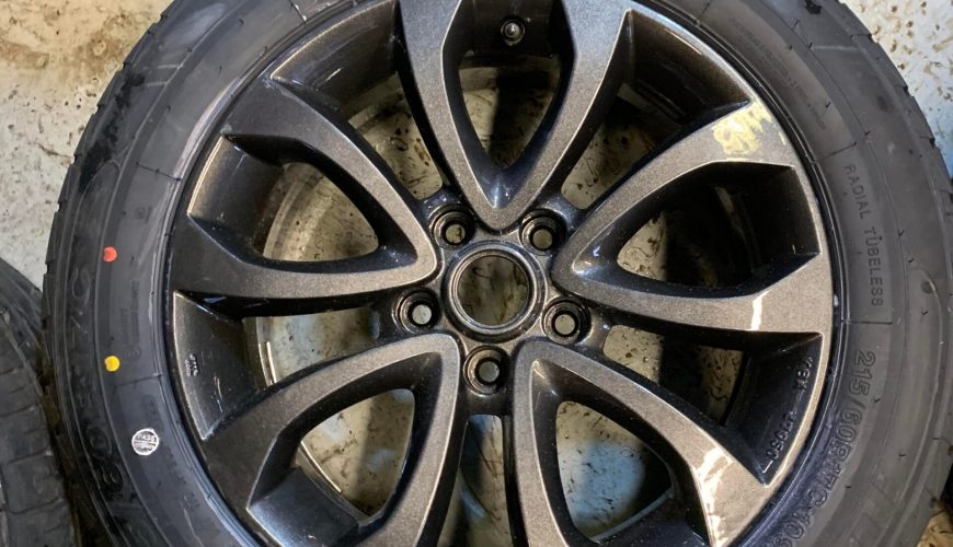 17" VAUXHALL VIVARO / RENAULT TRAFIC ALLOY WHEELS / NEW TYRES - Image 3