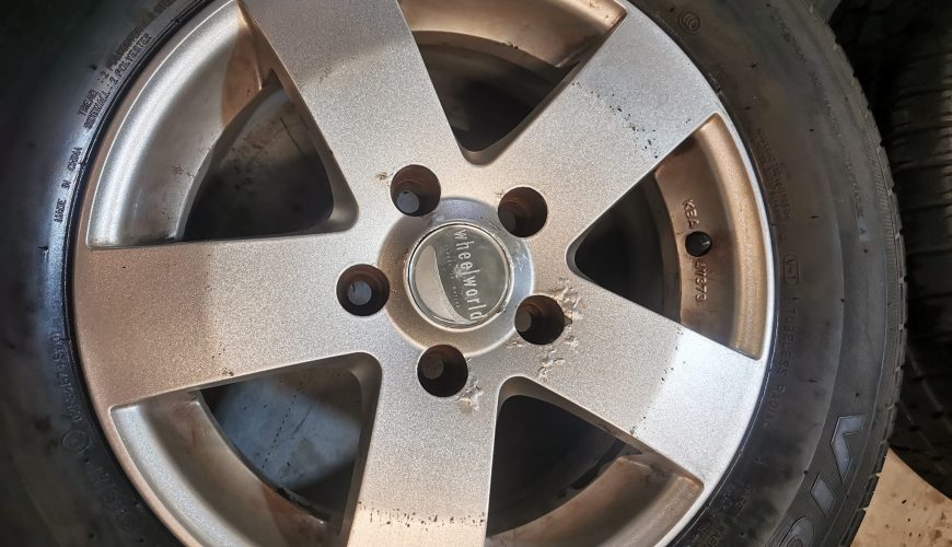 15" VOLKSWAGEN T4 ALLOY WHEELS / TYRES - Image 5