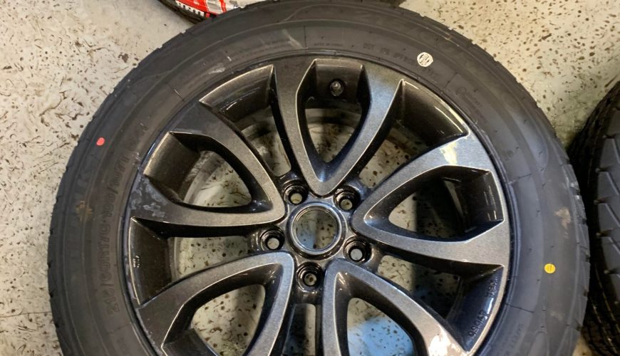 17" VAUXHALL VIVARO / RENAULT TRAFIC ALLOY WHEELS / NEW TYRES - Image 4