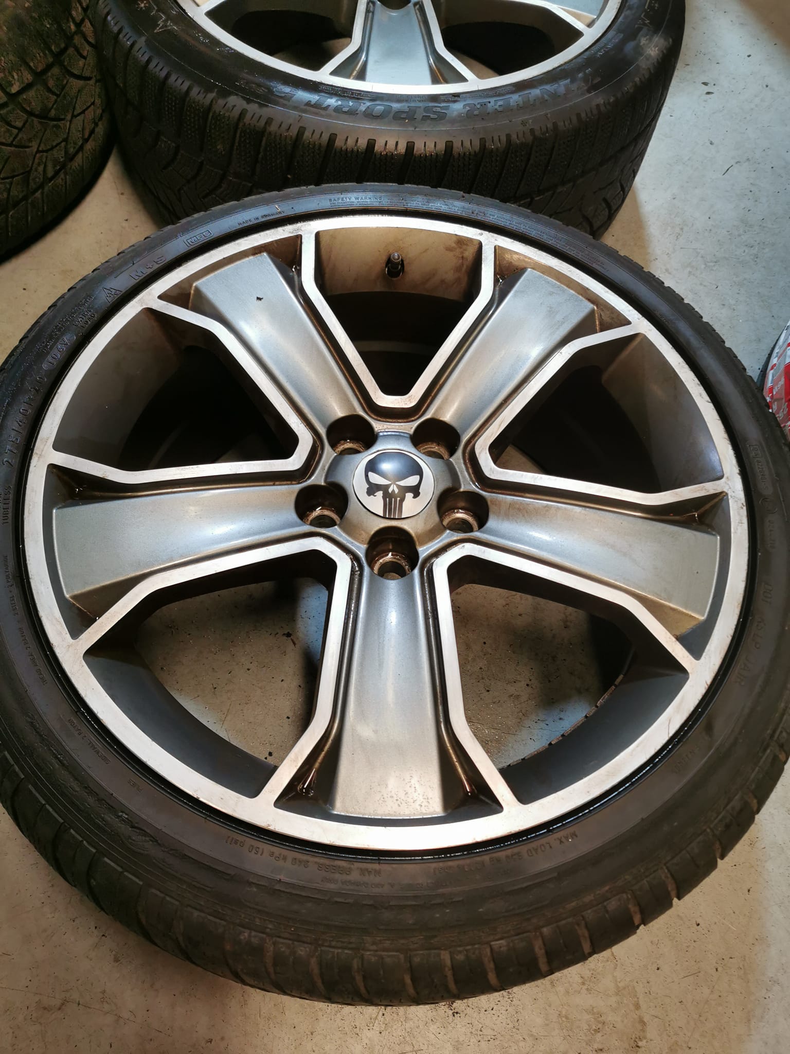 20" Land Rover Stormer Alloy Wheels / Winter Tyres - Image 2