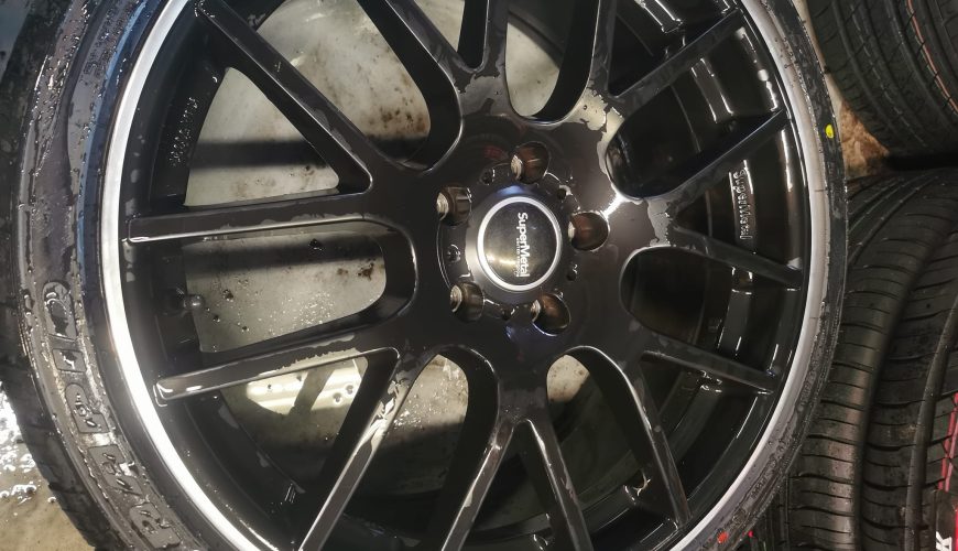 20" SUPERMETAL TRIDENT ALLOY WHEELS / NEW TYRES – VOLKSWAGEN T5 / T6 - Image 4