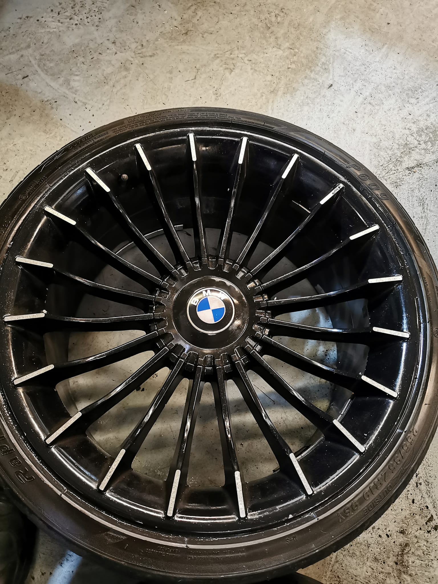 19" BMW Alpina Style Concave Alloy Wheels / Tyres - Image 4