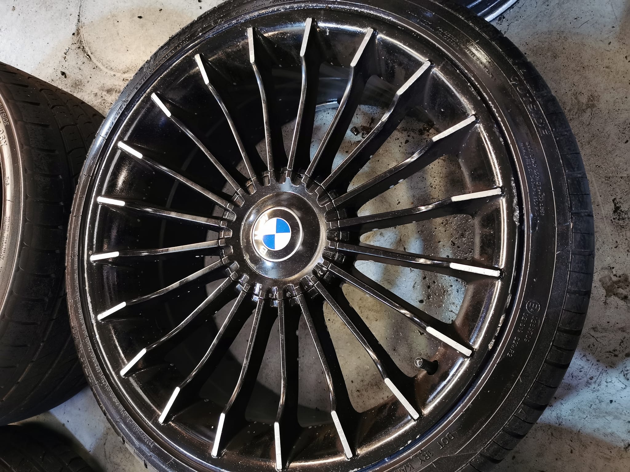 19" BMW Alpina Style Concave Alloy Wheels / Tyres - Image 3