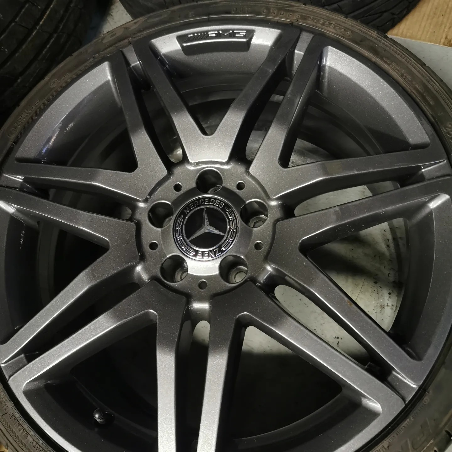 19" GENUINE MERCEDES AMG ALLOY WHEELS / TOYO PROXES TYRES - Image 3