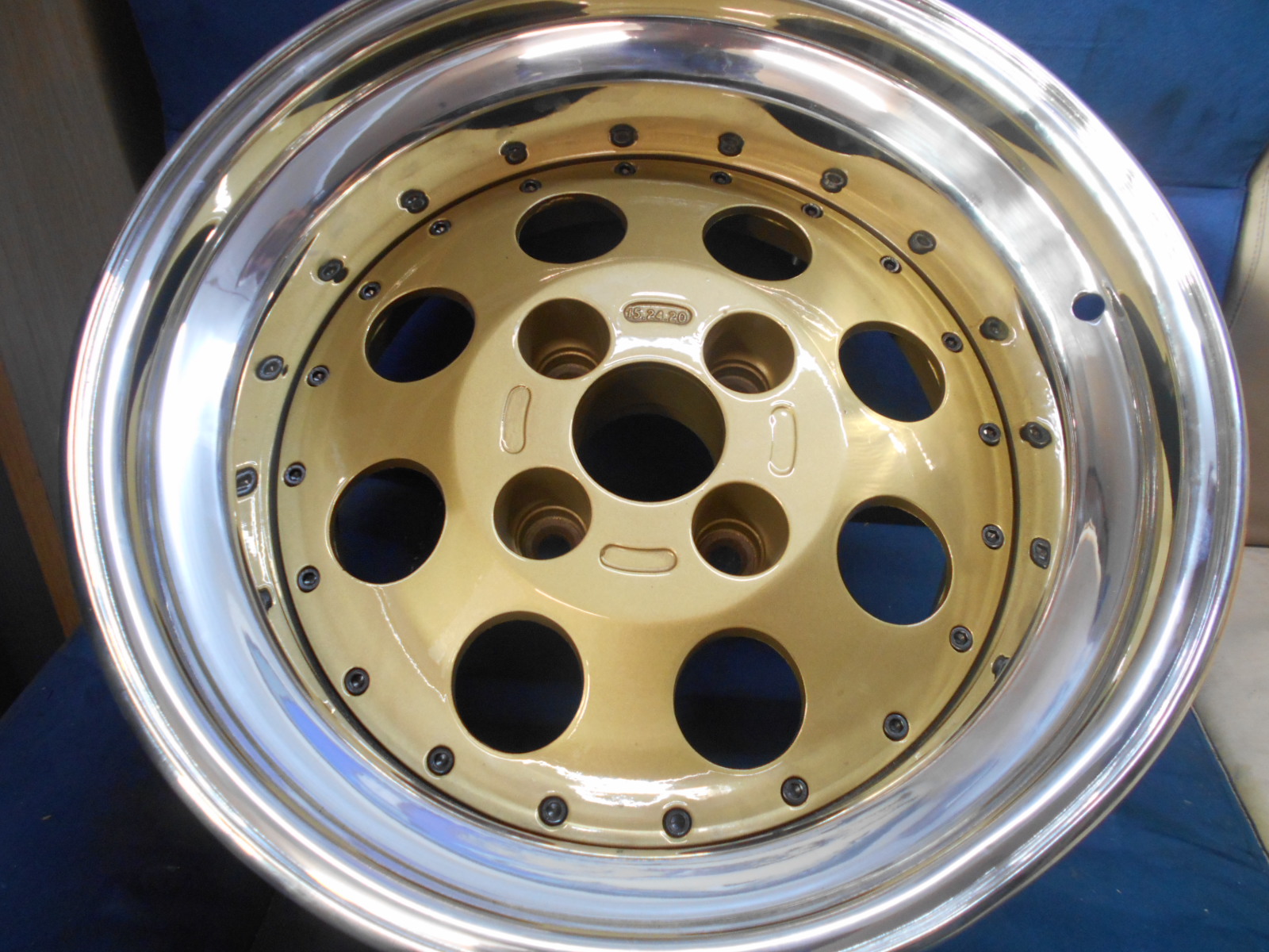 15″ GENUINE DIMMA PHASE 1 SPLIT RIM ALLOY WHEELS - PEUGEOT 205 - 4 X 108 FITMENT