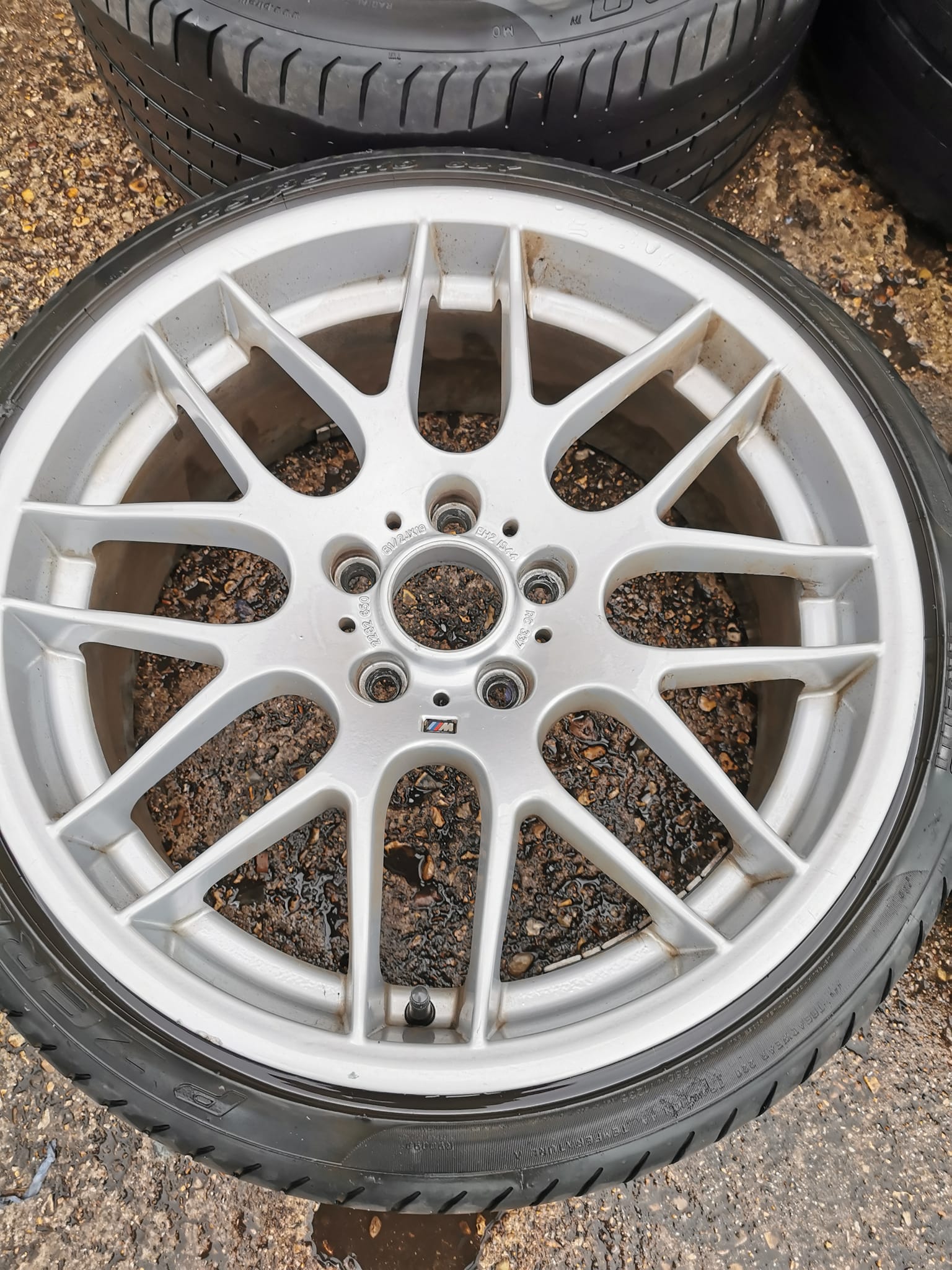 19" BMW CSL STYLE ALLOY WHEELS / TYRES - BMW E46 M3 - Image 4