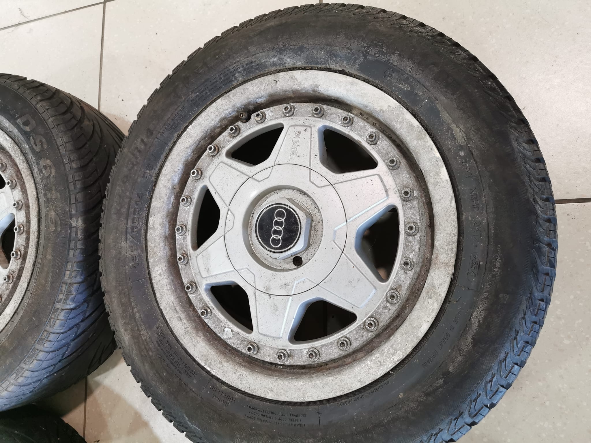14" GENUINE SPEEDLINE ALLOY WHEELS / TYRES - AUDI - 4 X 108 FITMENT - Image 4
