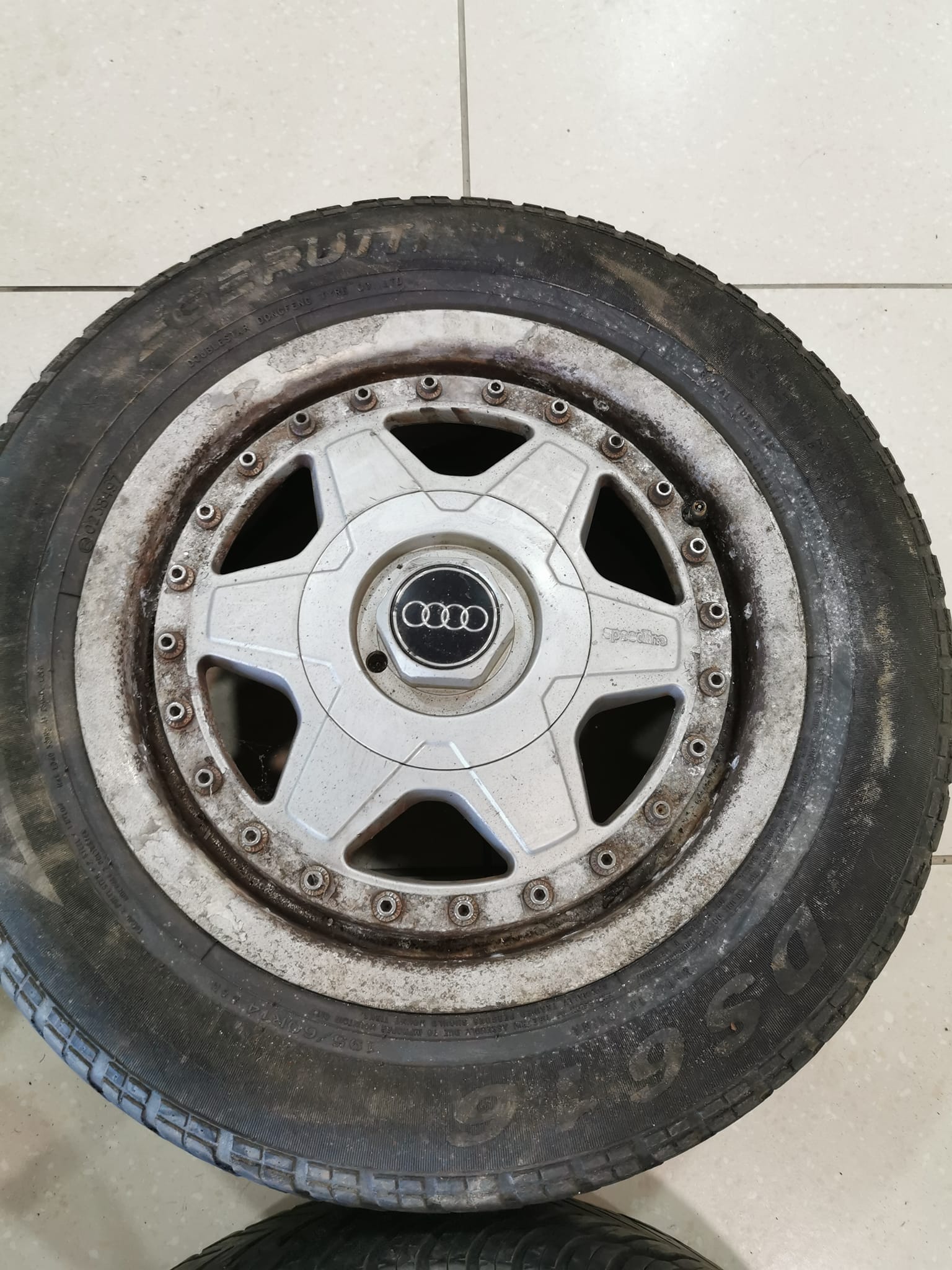 14" GENUINE SPEEDLINE ALLOY WHEELS / TYRES - AUDI - 4 X 108 FITMENT - Image 5