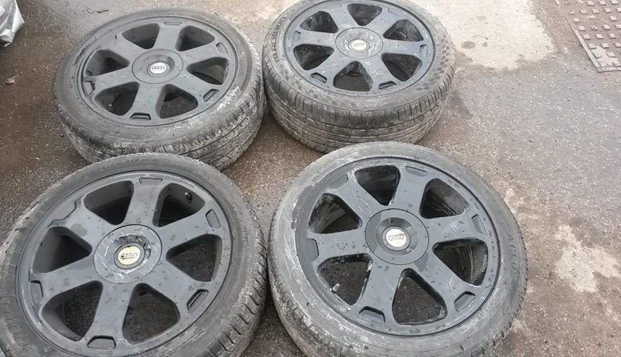 17" GENUINE AUDI S3 AVUS ALLOY WHEELS / TYRES - Image 4