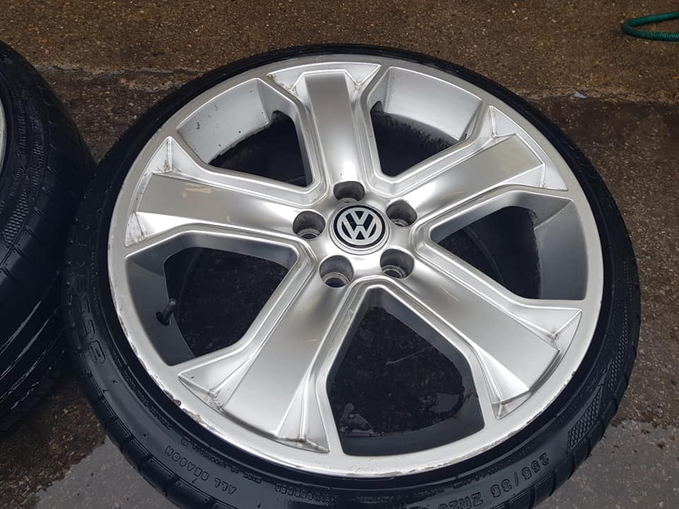 20" STORMER ALLOY WHEELS / TYRES - VOLKSWAGEN T5 / T6