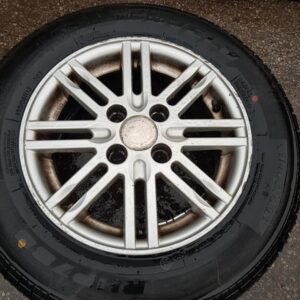 13" FIAT ALLOY WHEELS / TYRES