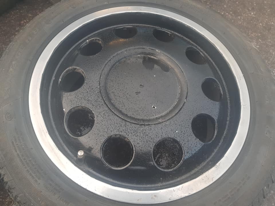 15" AUDI A3 PEPPER POT ALLOY WHEELS / TYRES
