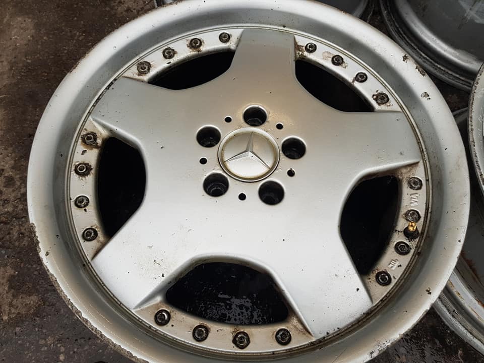 18" AMG STYLE ALLOY WHEELS - STAGERRED SET