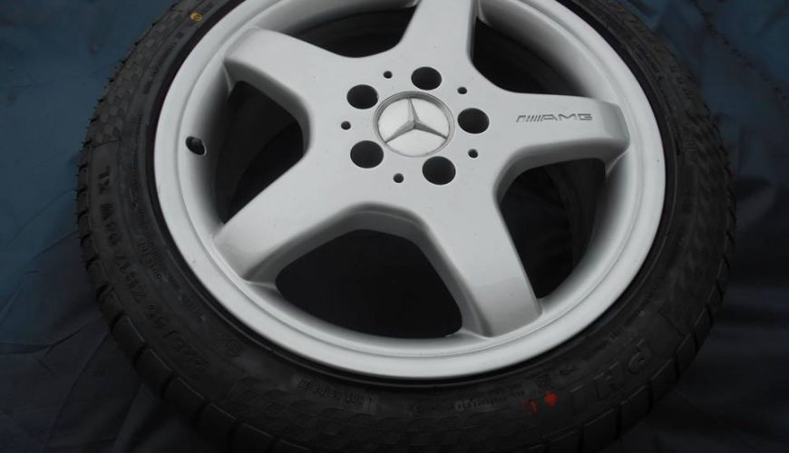 17" GENUINE MERCEDES AMG ALLOY WHEELS