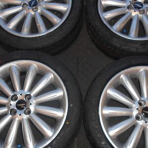 17" GENUINE BMW MINI COOPER S R56 ALLOY WHEELS / NEW TYRES
