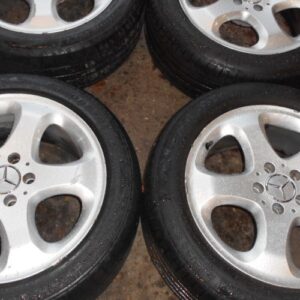 17" GENUINE MERCEDES E CLASS ALLOY WHEELS / TYRES