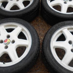15" BBS VOLKSWAGEN ALLOY WHEELS / TYRES - 4 X 100