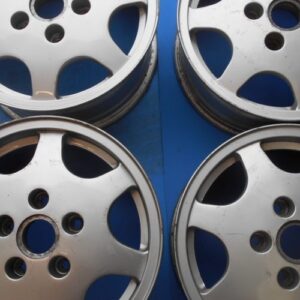 SET OF FOUR GENUINE 16 inch PORSCHE D90 911 / 964 / 944 TURBO / ALLOY WHEELS