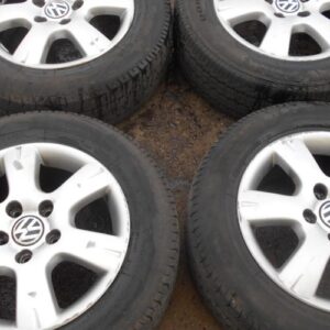 16" GENUINE VOLKSWAGEN T5 MULTIBUS ALLOY WHEELS / TYRES