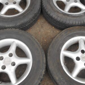 13" ALLOY WHEELS / TYRES 4 X 100