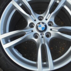 18" GENUINE BMW MOTORSPORT STYLE 400 ALLOY WHEEL / TYRE