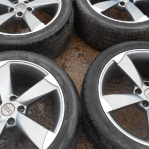 18" AUDI ROTOR STYLE ALLOY WHEELS / TYRES – 5 X 112