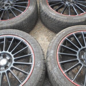 17" FOX RACING ALLOY WHEELS / TYRES